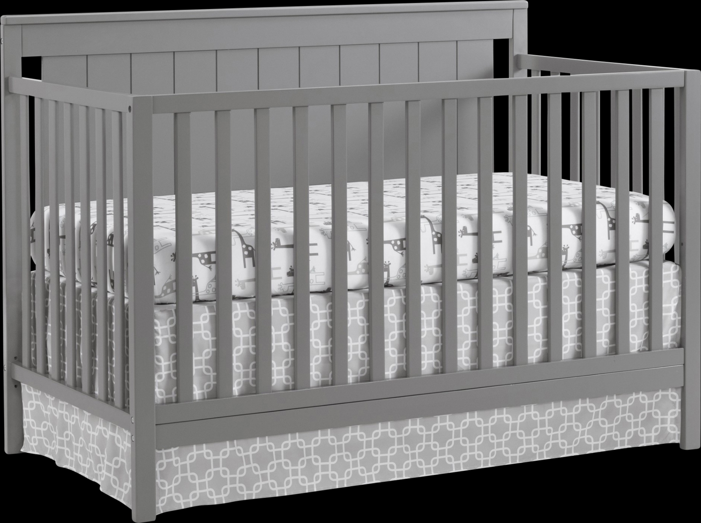 Norian Gray Convertible Crib - Thumbnail - Image 1