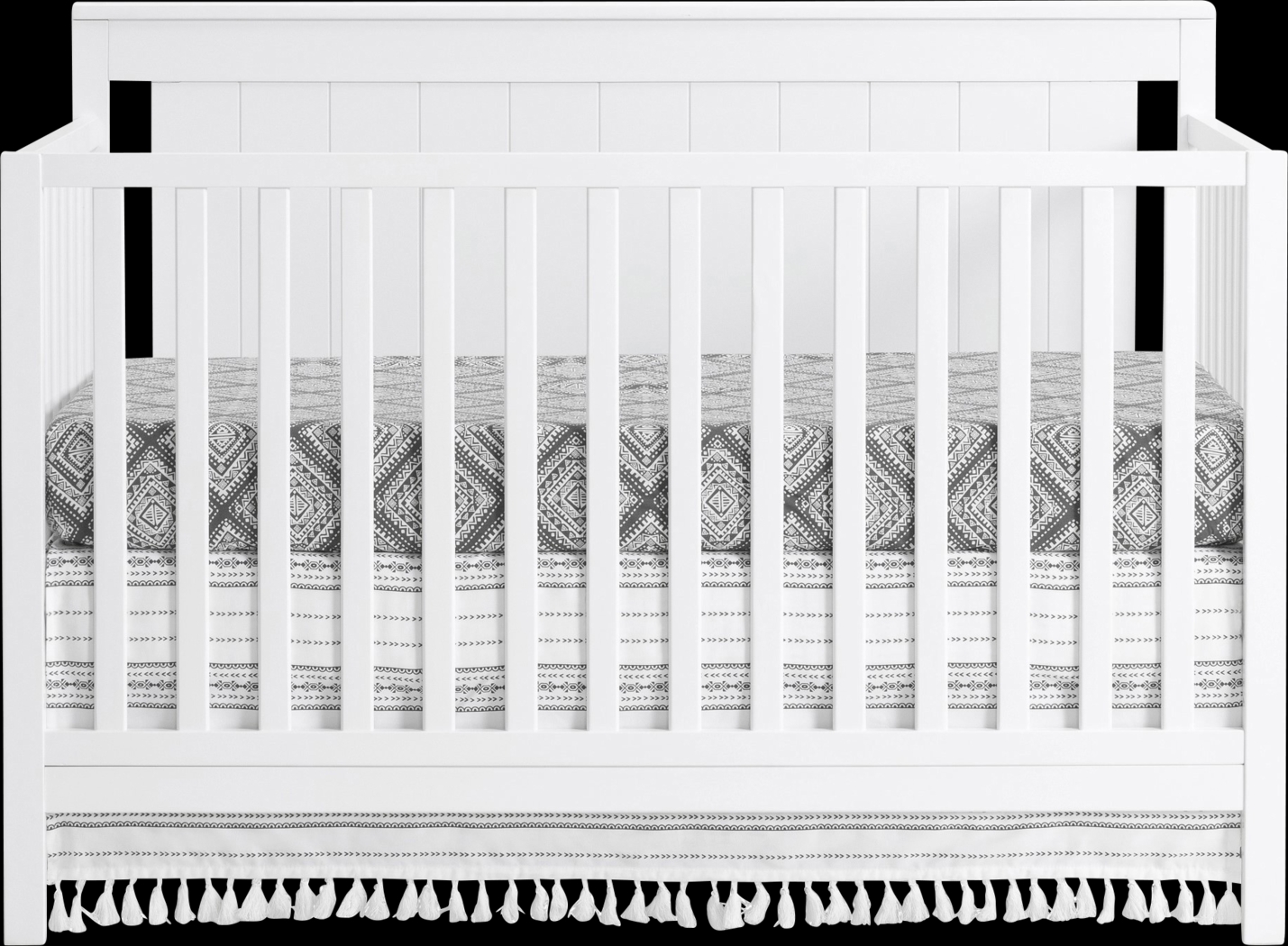 Norian White Convertible Crib - Thumbnail - Image 2