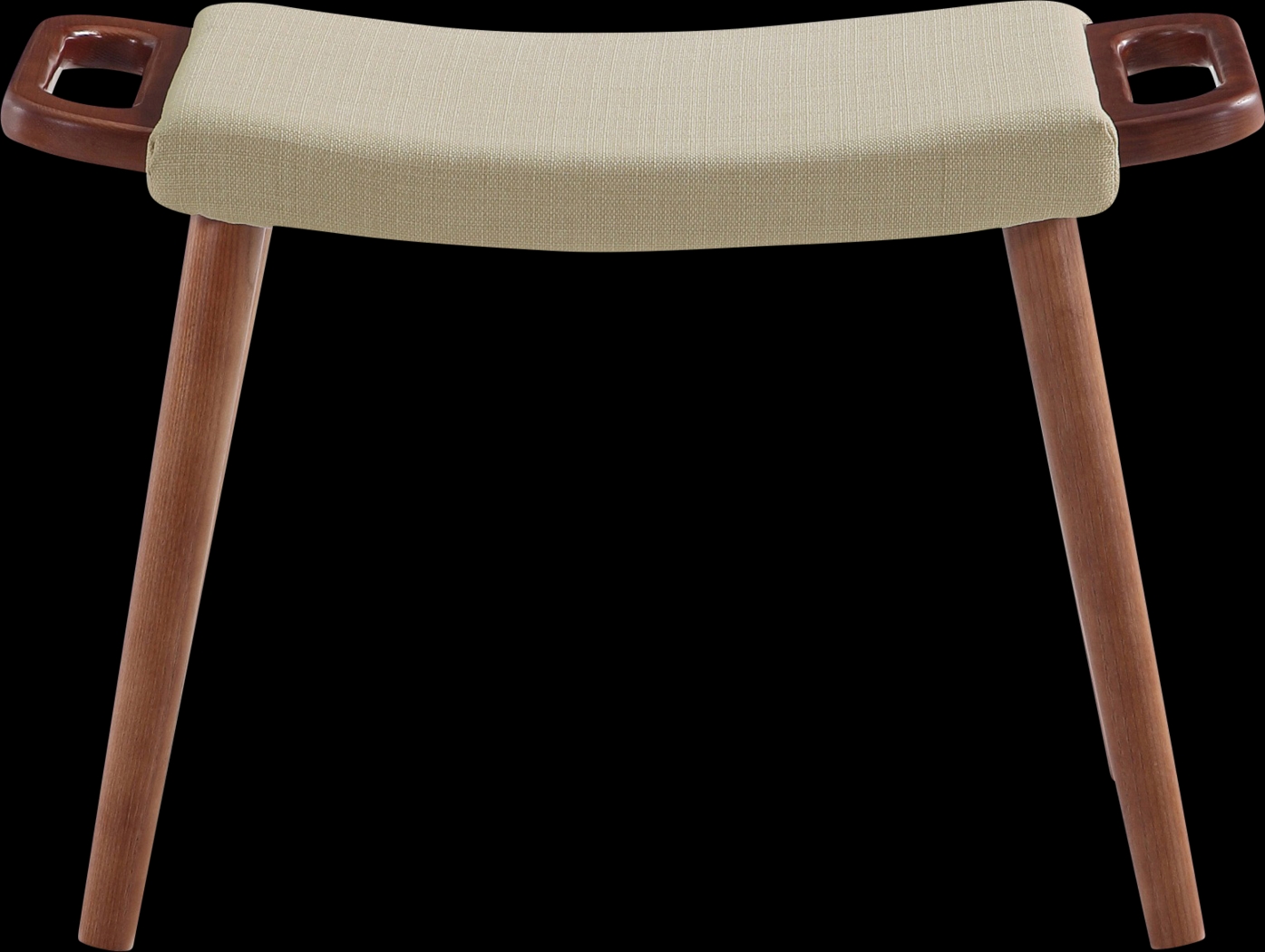 Noriton Beige Accent Ottoman - Thumbnail - Image 2