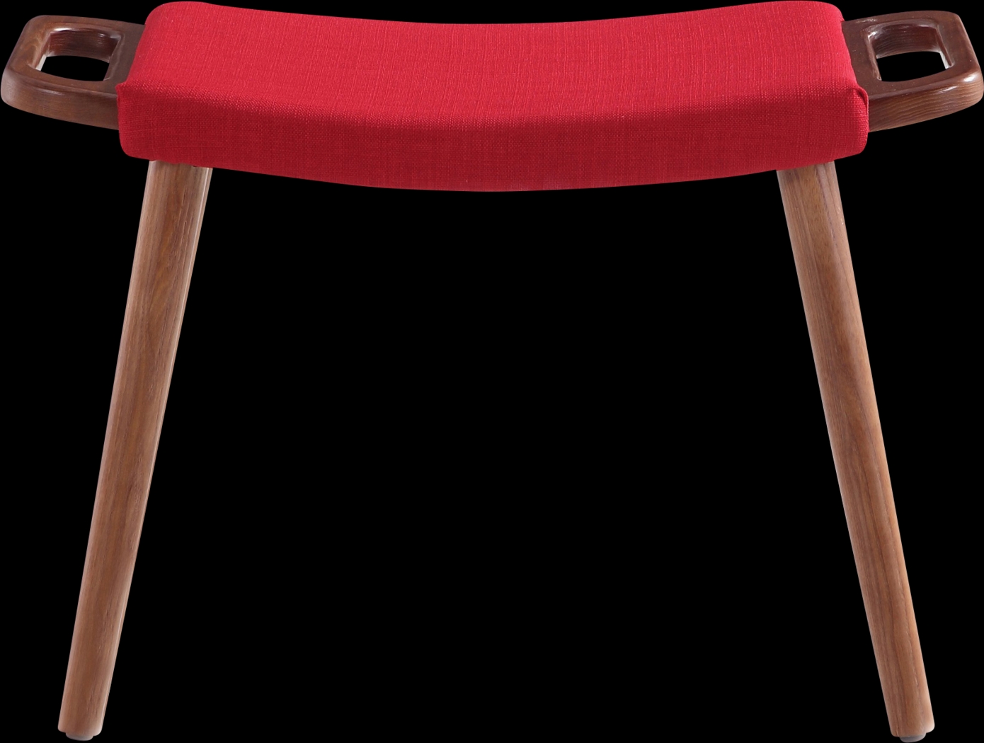 Noriton Red Accent Ottoman - Thumbnail - Image 2