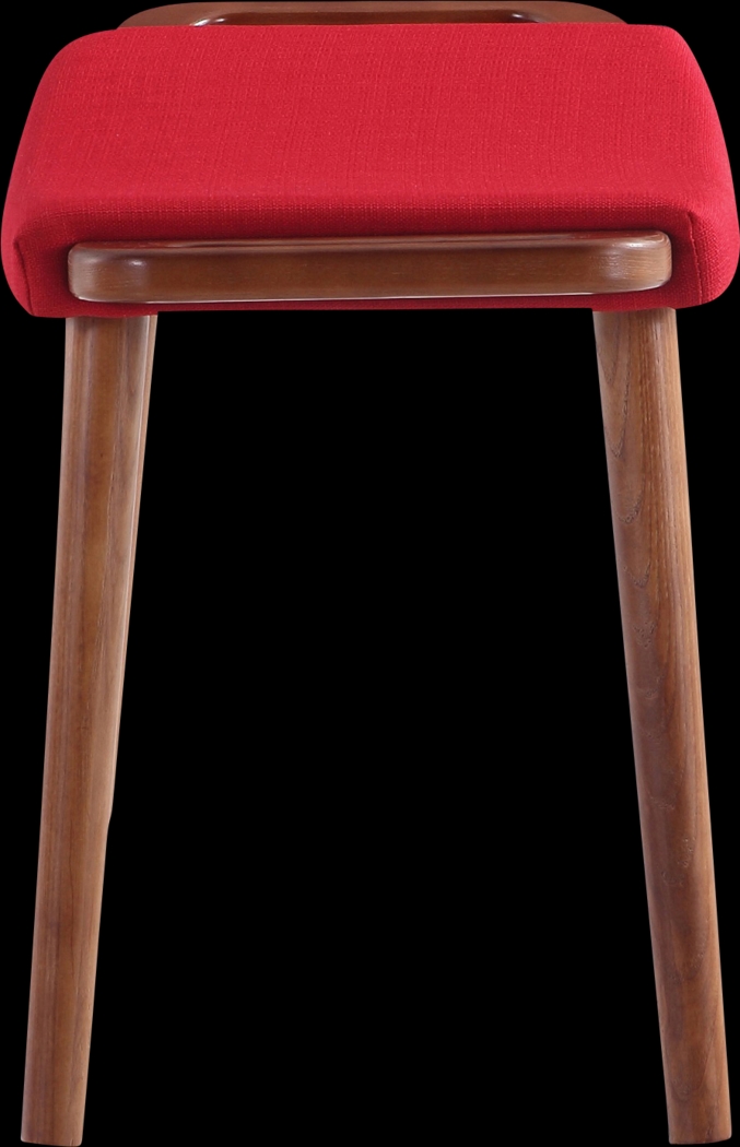 Noriton Red Accent Ottoman - Thumbnail - Image 4