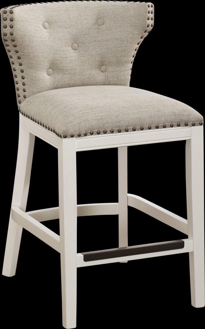 Noriwood Beige Counter Stool - Thumbnail - Image 1