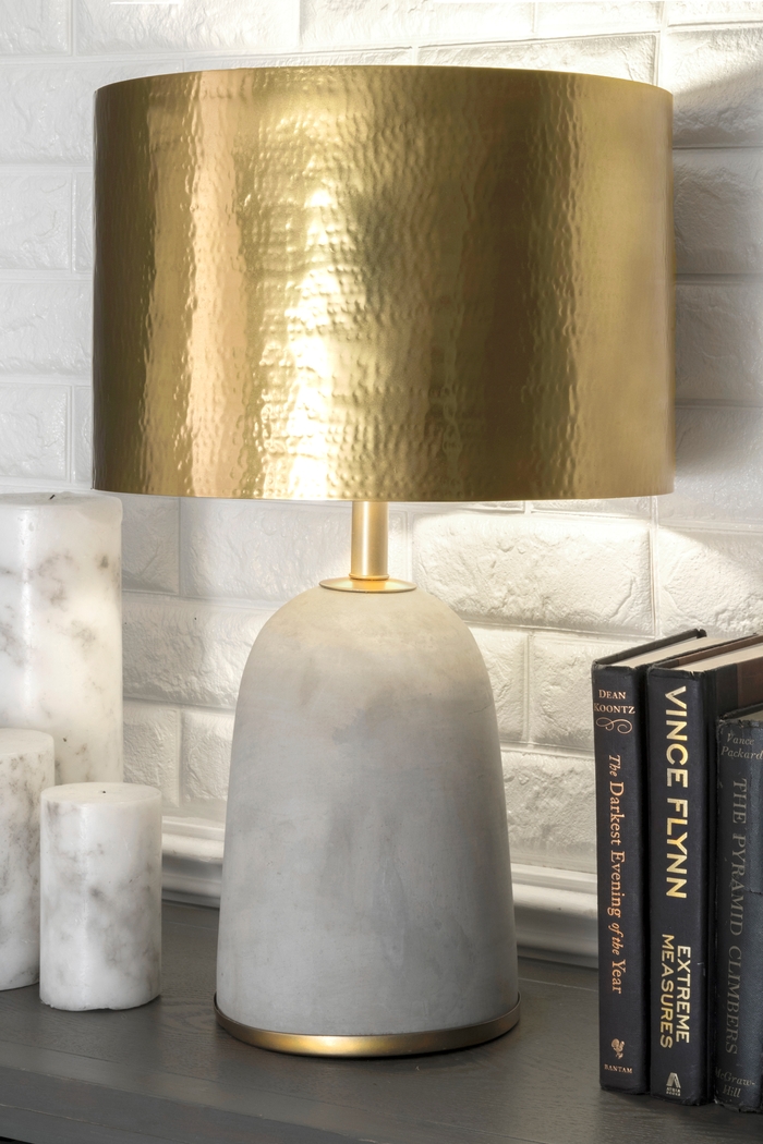 Norkett Gray Lamp - Thumbnail - Image 2