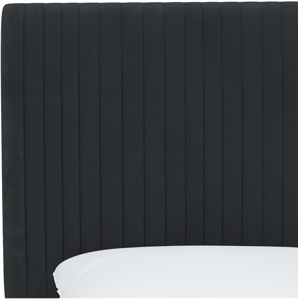 Norlana Black Queen Bed - Thumbnail - Image 4
