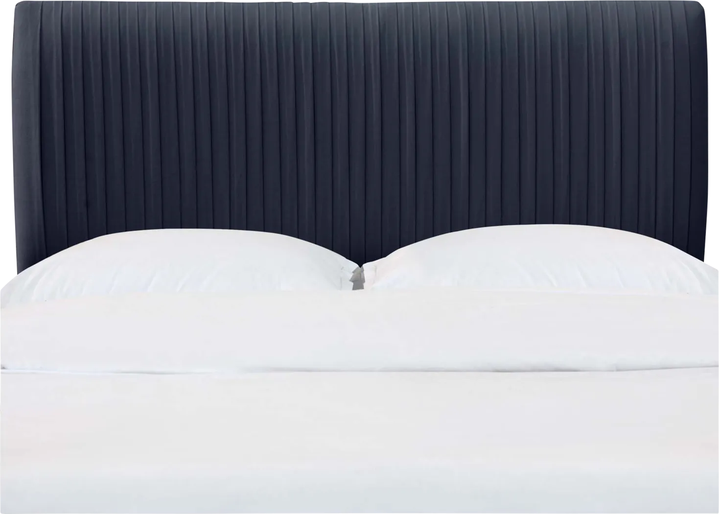 Norlana Dark Blue Twin Headboard - Thumbnail - Image 1