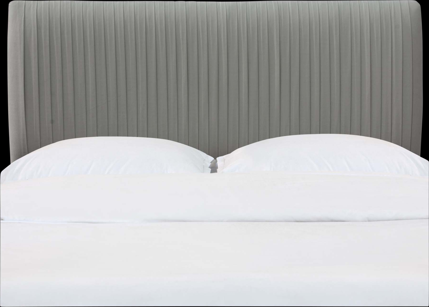 Norlana Gray Queen Headboard - Thumbnail - Image 1