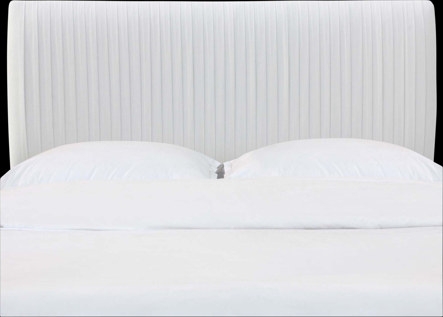 Norlana White California King Headboard - Thumbnail - Image 1