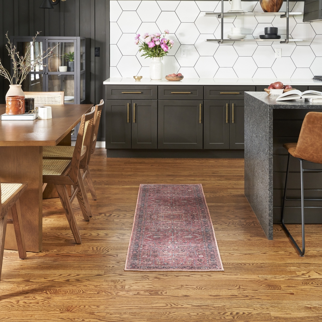 Norlena Brick 2' x 6' Runner Rug - Thumbnail - Image 4