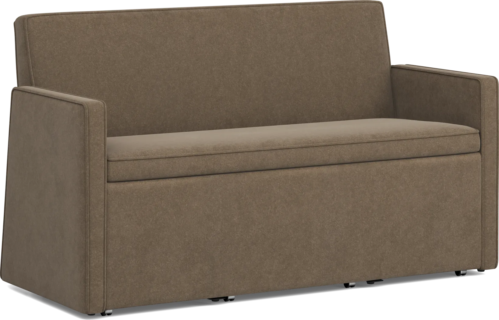 Norridge Brown Dining Bench - Thumbnail - Image 1