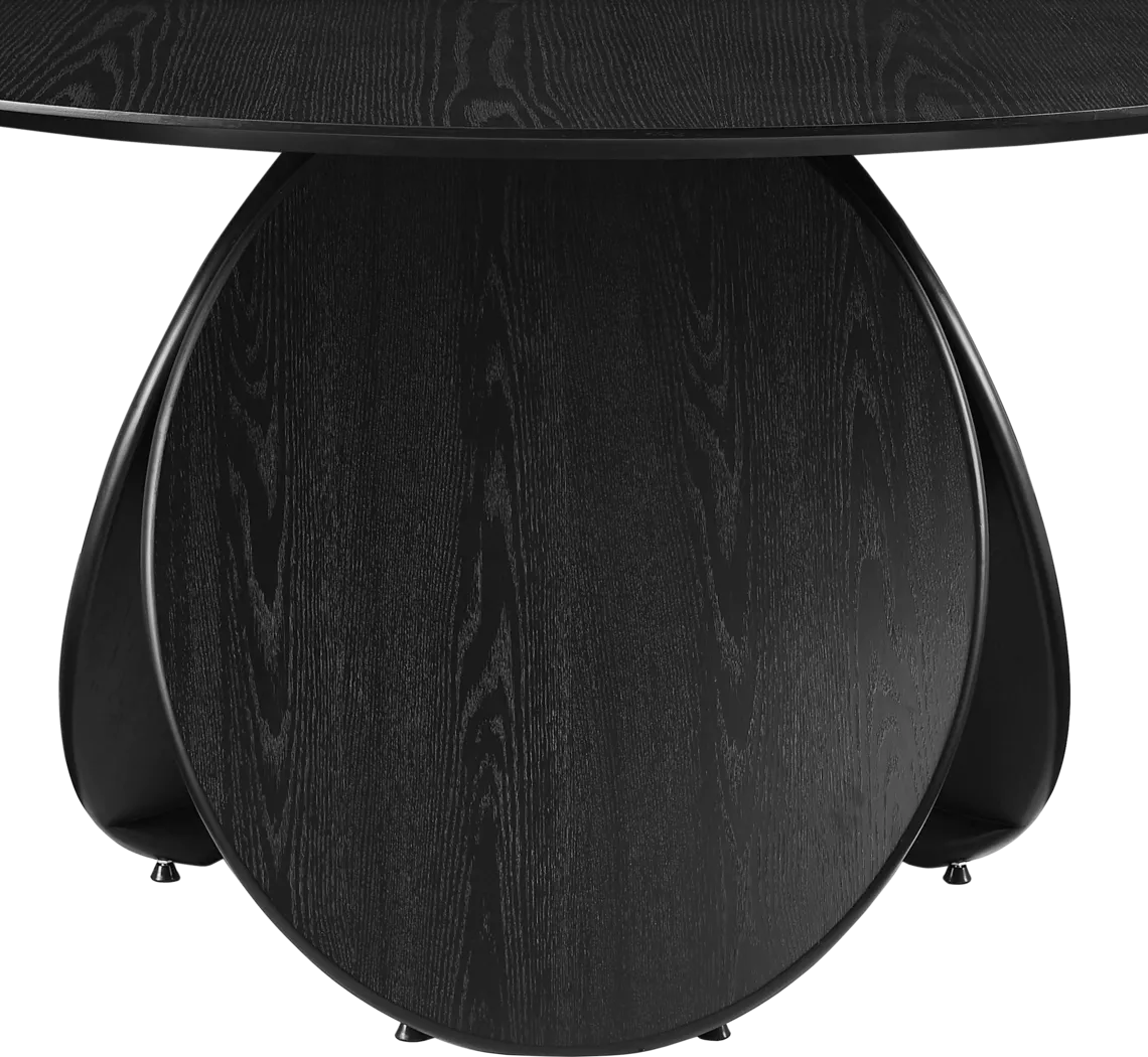Norrock Black Dining Table - Thumbnail - Image 5
