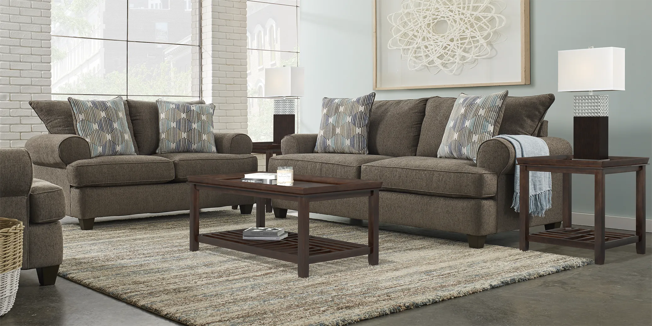 North Bay Granite 8 Pc Living Room - Thumbnail - Image 1