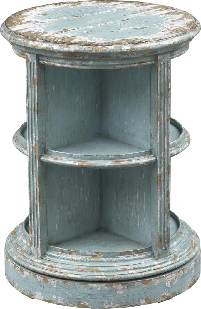 Northam Blue Accent Table - Thumbnail - Image 2