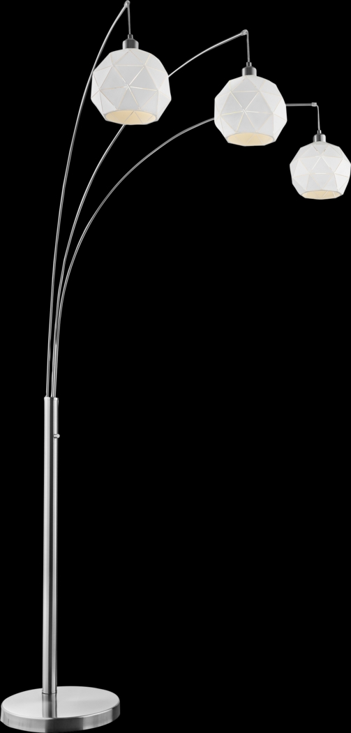 Northlawn Estates Silver Floor Lamp - Thumbnail - Image 1