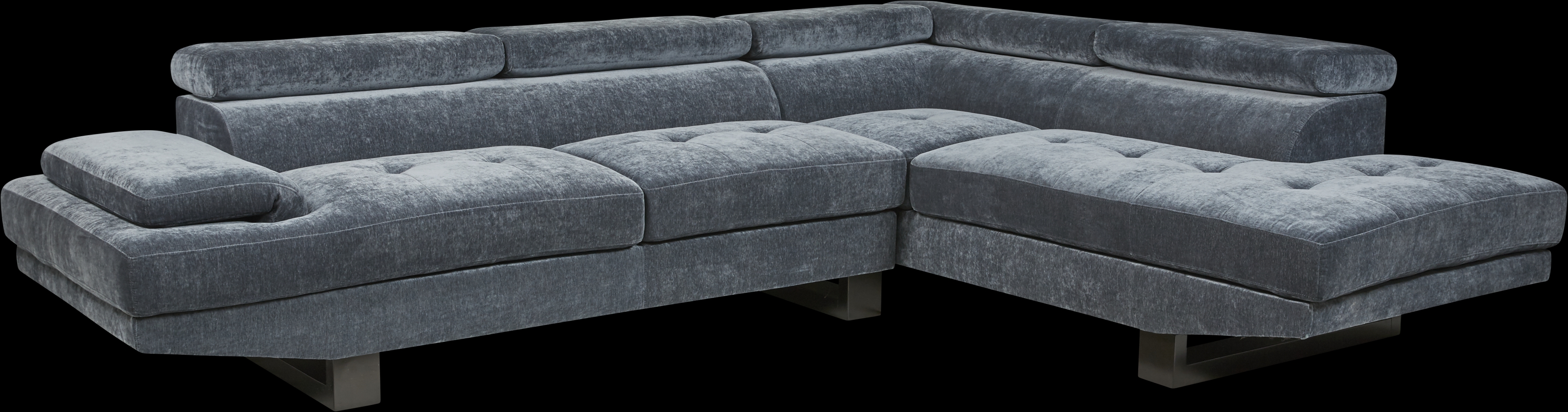 Northside Ocean 3 Pc Sectional Living Room - Thumbnail - Image 2