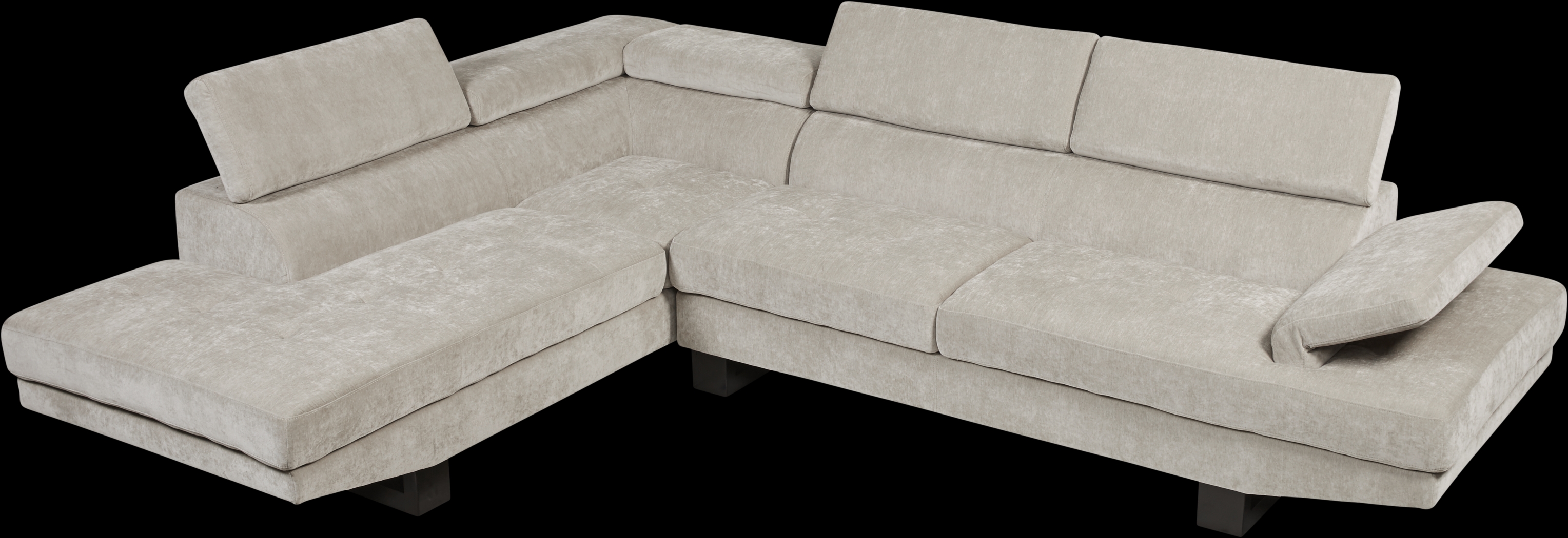 Northside Platinum 3 Pc Sectional Living Room - Thumbnail - Image 3