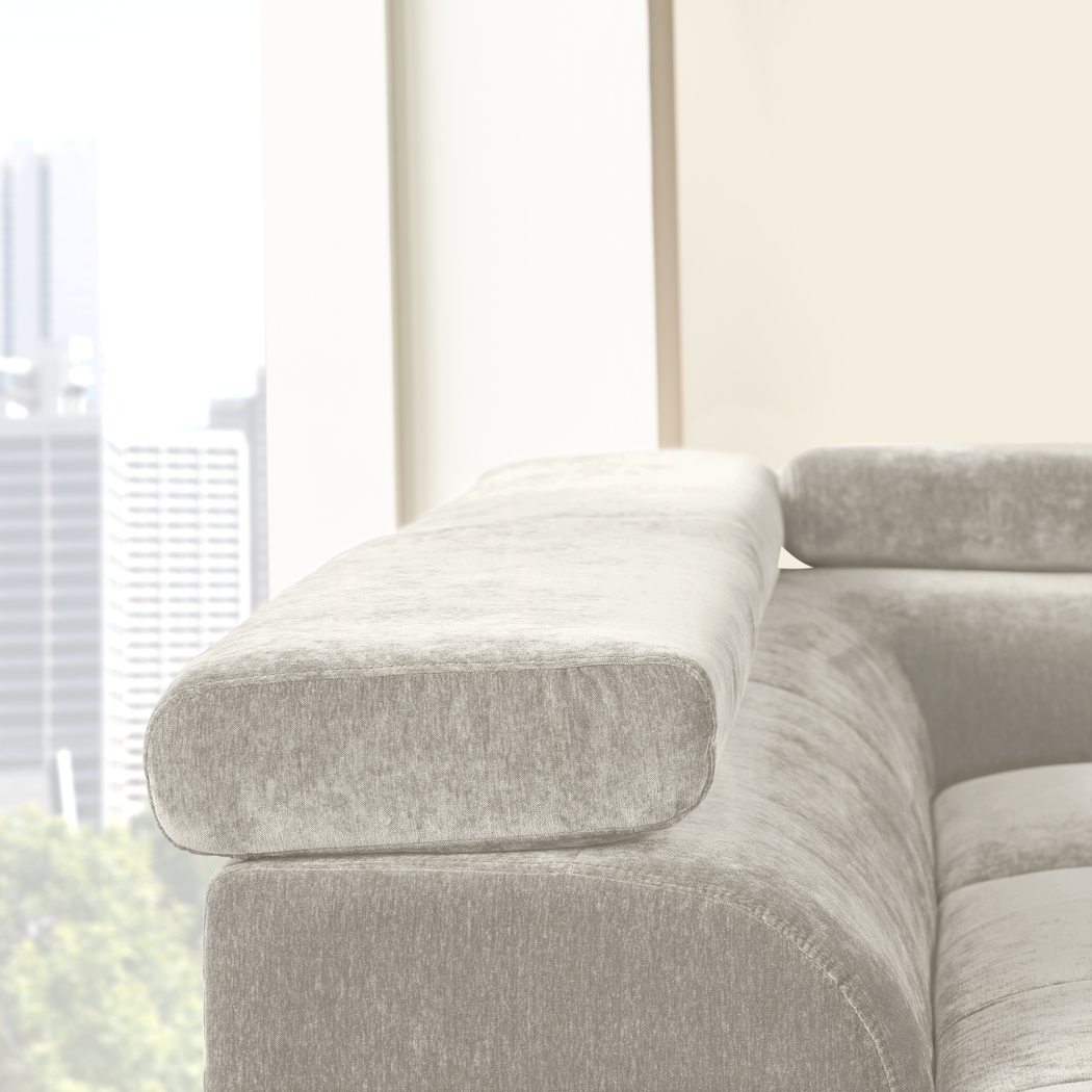 Northside Platinum 3 Pc Sectional Living Room - Thumbnail - Image 4