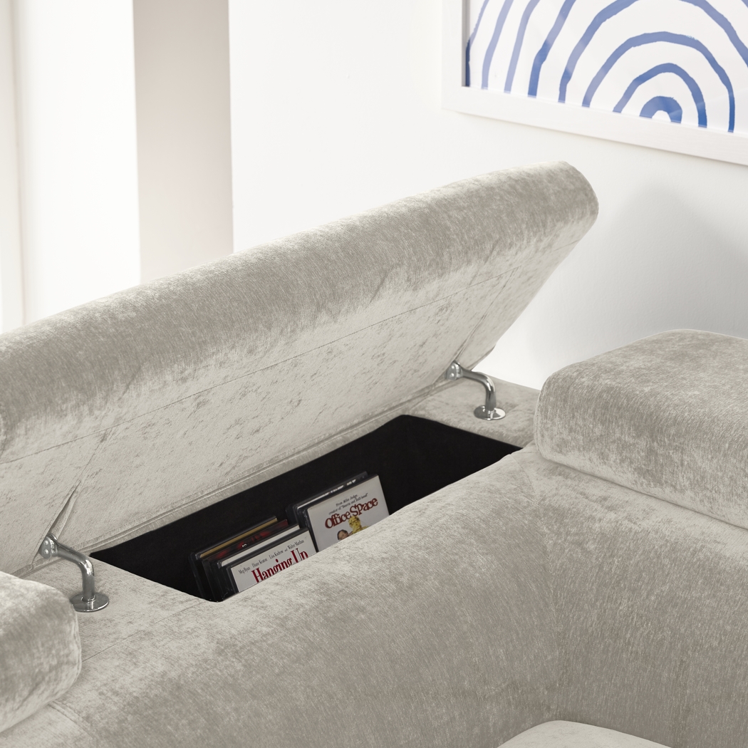 Northside Platinum 3 Pc Sectional Living Room - Thumbnail - Image 7