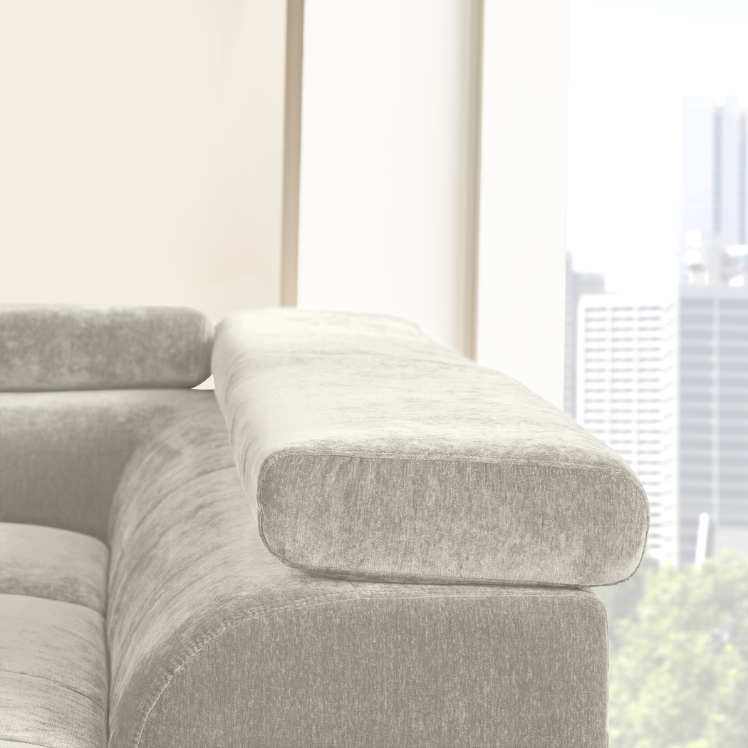 Northside Platinum 3 Pc Sectional Living Room - Thumbnail - Image 4