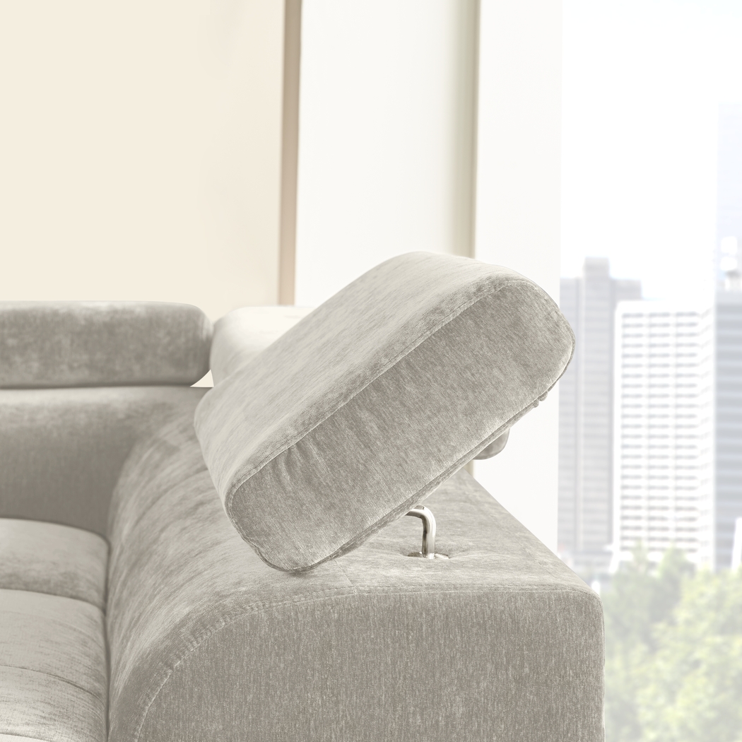 Northside Platinum 3 Pc Sectional Living Room - Thumbnail - Image 5