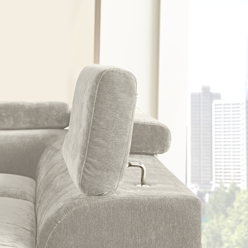 Northside Platinum 3 Pc Sectional Living Room - Thumbnail - Image 6