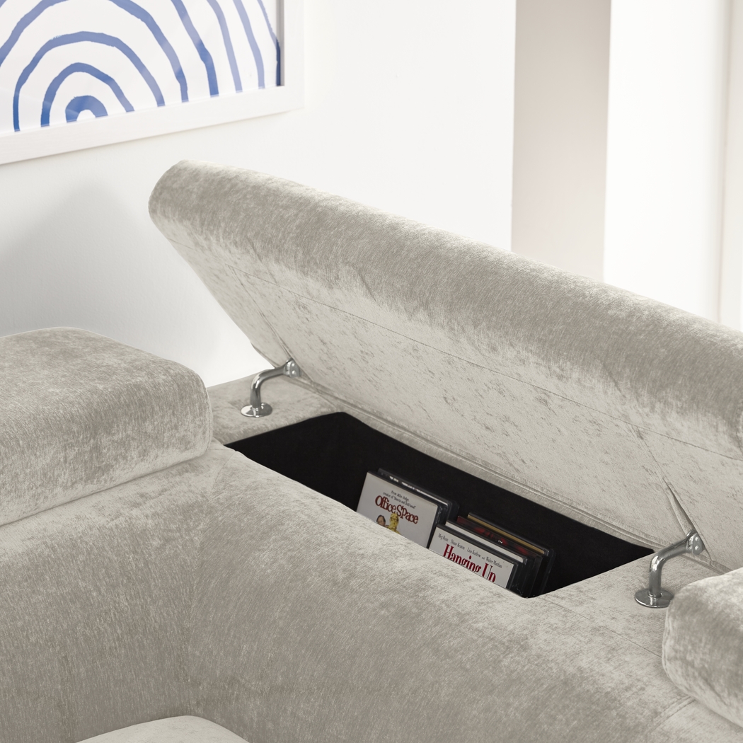 Northside Platinum 3 Pc Sectional Living Room - Thumbnail - Image 7