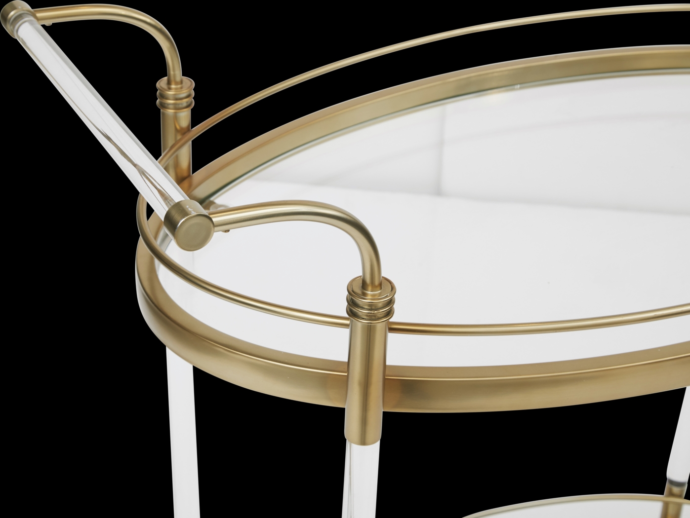 Northwick Gold Bar Cart - Thumbnail - Image 4