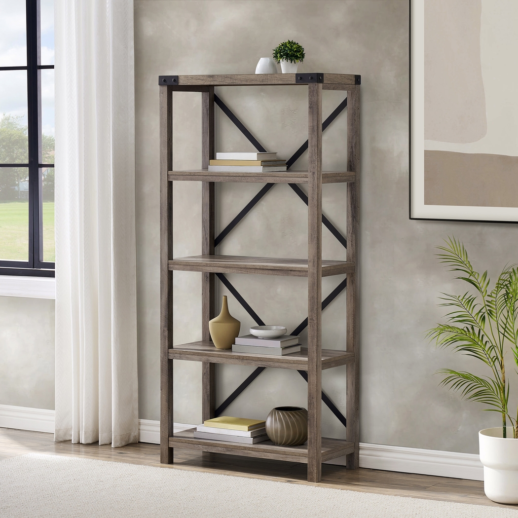 Northwinds Gray Bookcase - Thumbnail - Image 3