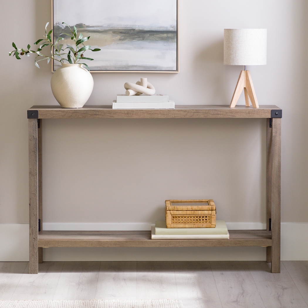 Northwinds Gray Sofa Table - Thumbnail - Image 2