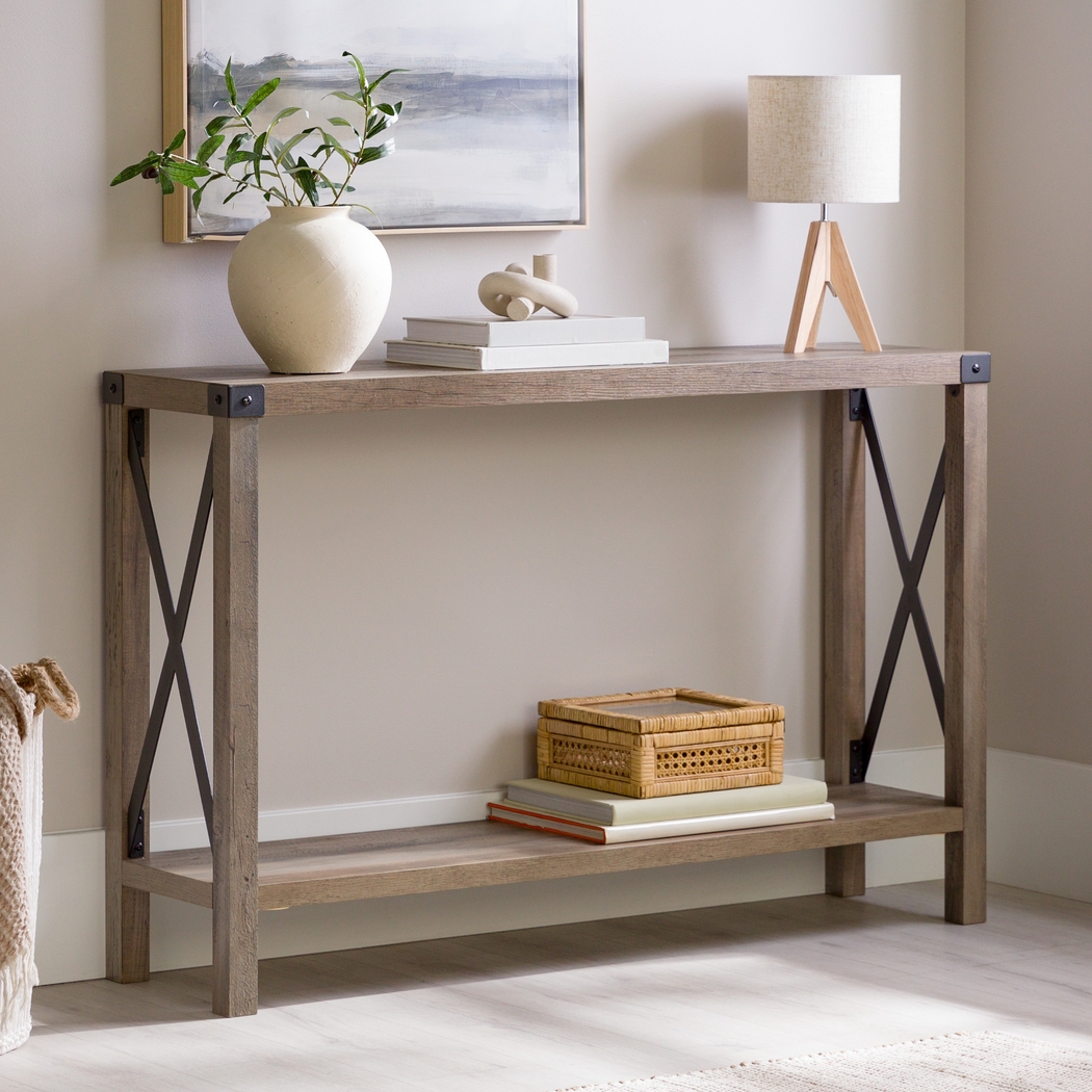 Northwinds Gray Sofa Table - Thumbnail - Image 3