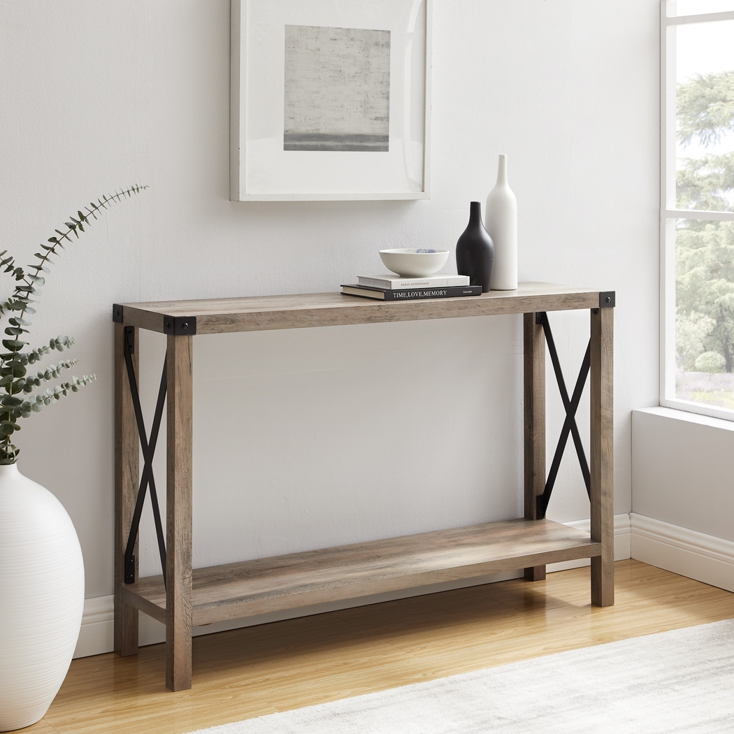 Northwinds Gray Sofa Table - Thumbnail - Image 4