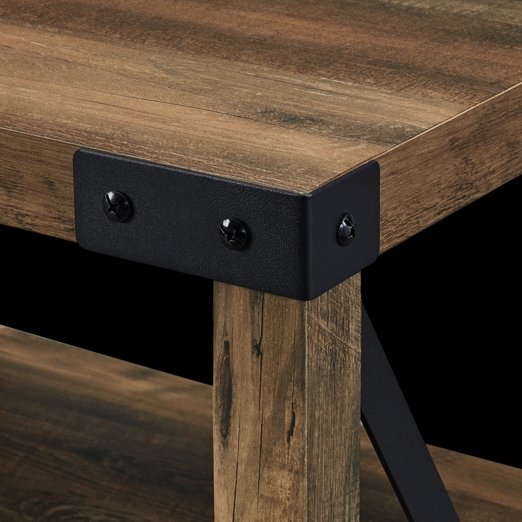 Northwinds Oak 70 in. Console - Thumbnail - Image 4