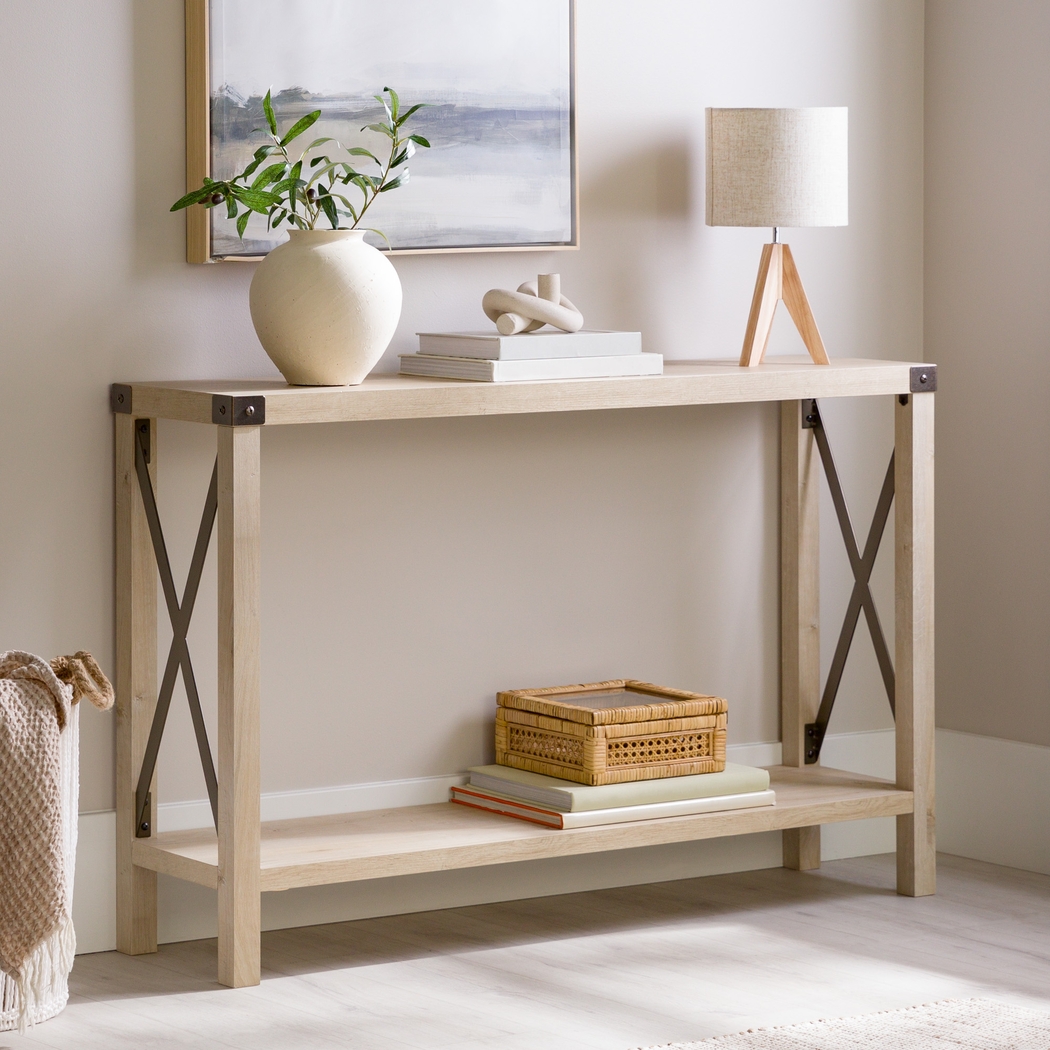 Northwinds White Oak Sofa Table - Thumbnail - Image 2