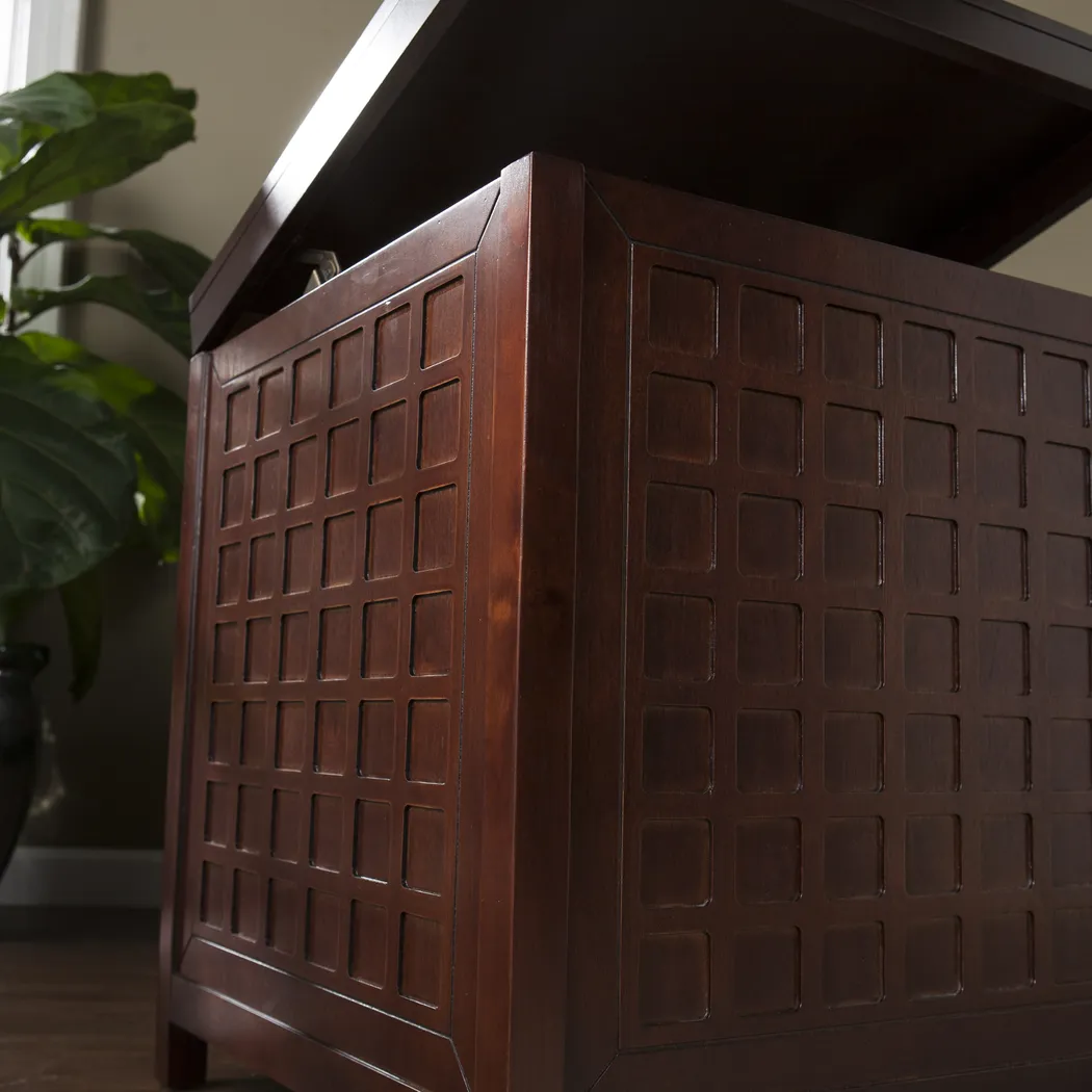 Norvell Espresso End Table - Thumbnail - Image 4