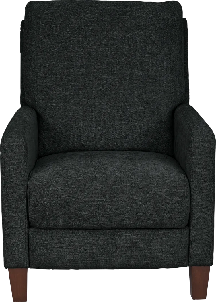 Norwich Black Push Back Recliner - Thumbnail - Image 2