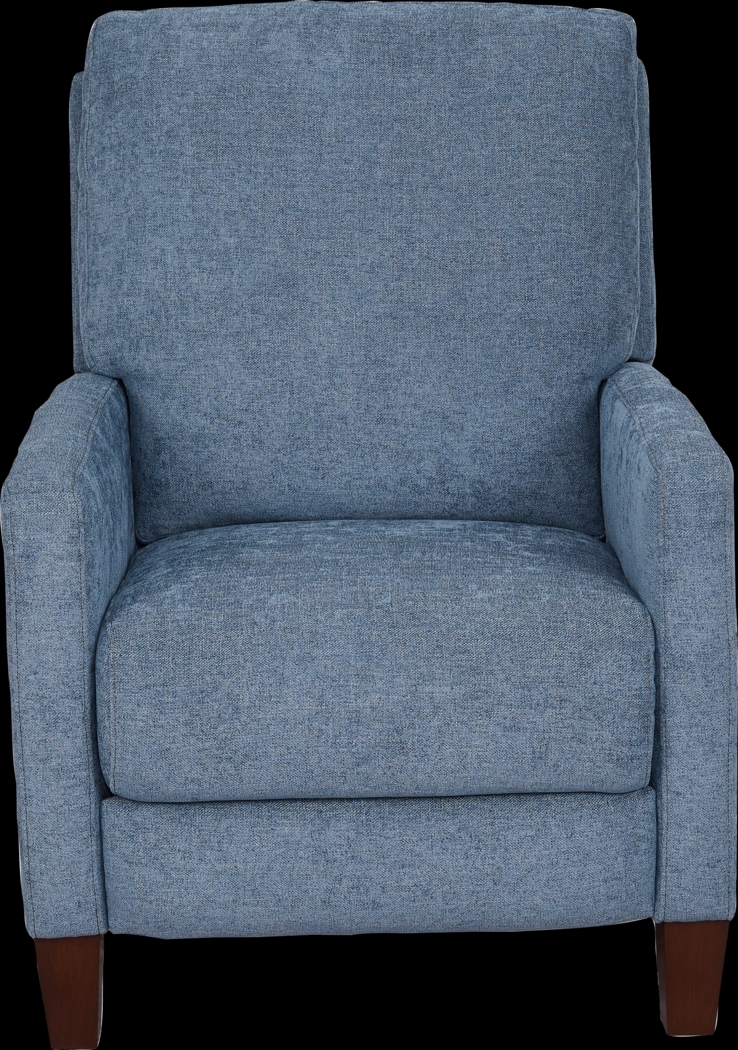 Norwich Chambray Push Back Recliner - Thumbnail - Image 2