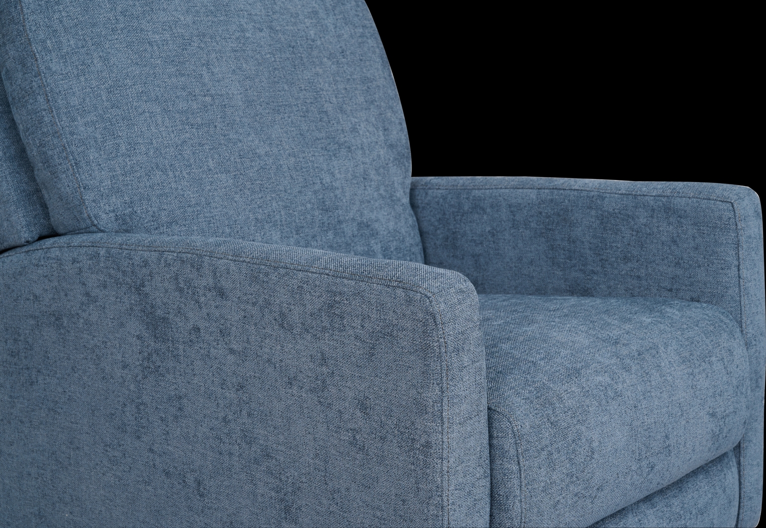 Norwich Chambray Push Back Recliner - Thumbnail - Image 4