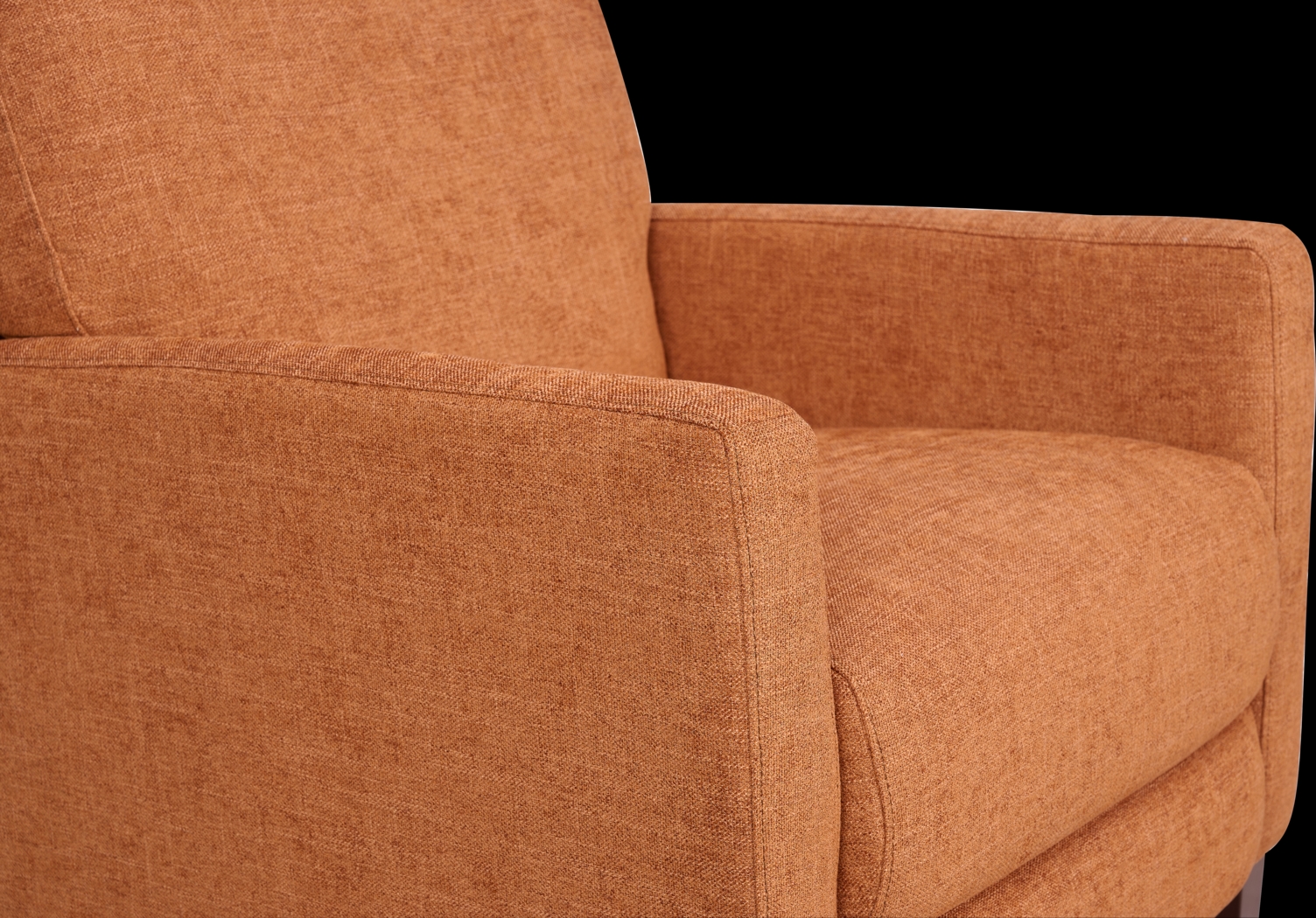 Norwich Russet Push Back Recliner - Thumbnail - Image 4