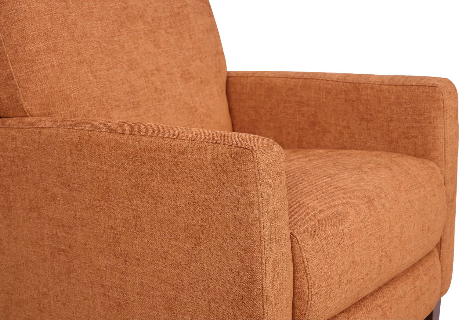 Norwich Russet Push Back Recliner - Thumbnail - Image 4