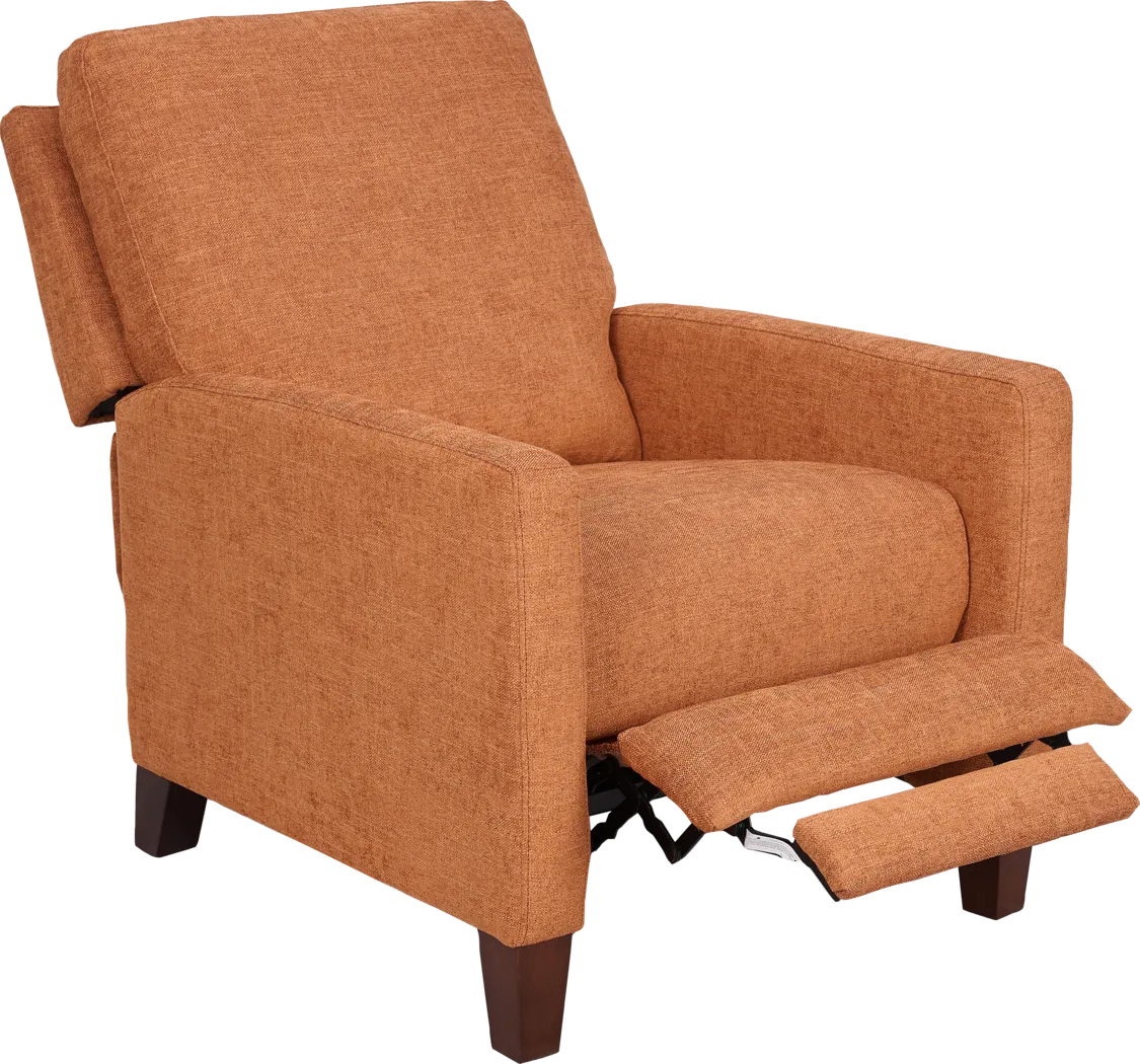 Norwich Russet Push Back Recliner - Thumbnail - Image 1