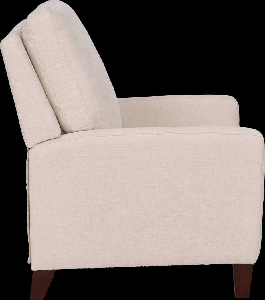 Norwich Sand Push Back Recliner - Thumbnail - Image 3