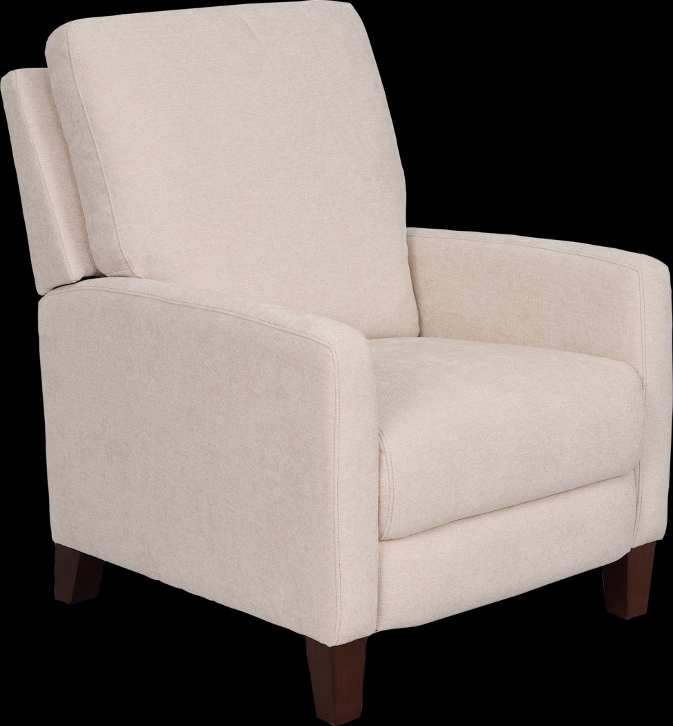 Norwich Sand Push Back Recliner - Thumbnail - Image 1