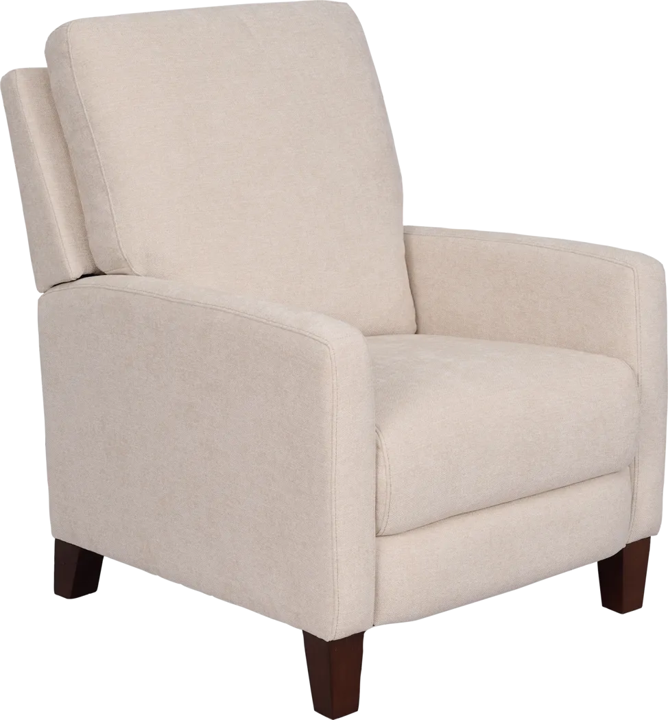 Norwich Sand Push Back Recliner - Thumbnail - Image 3