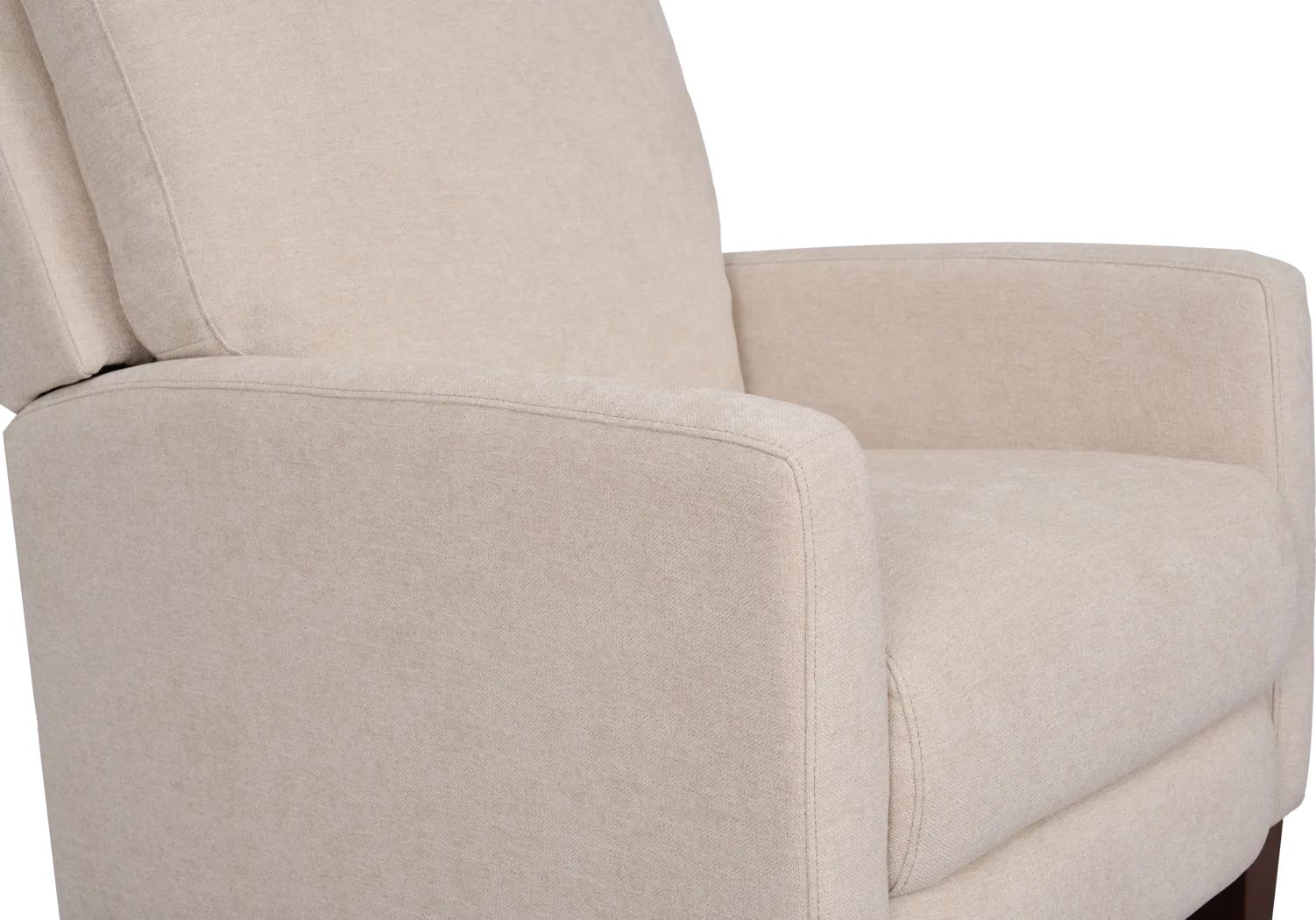 Norwich Sand Push Back Recliner - Thumbnail - Image 4