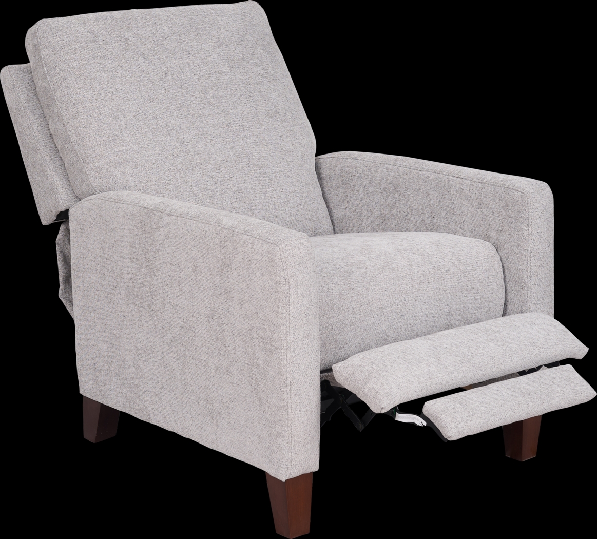 Norwich Smoke Push Back Recliner - Thumbnail - Image 4