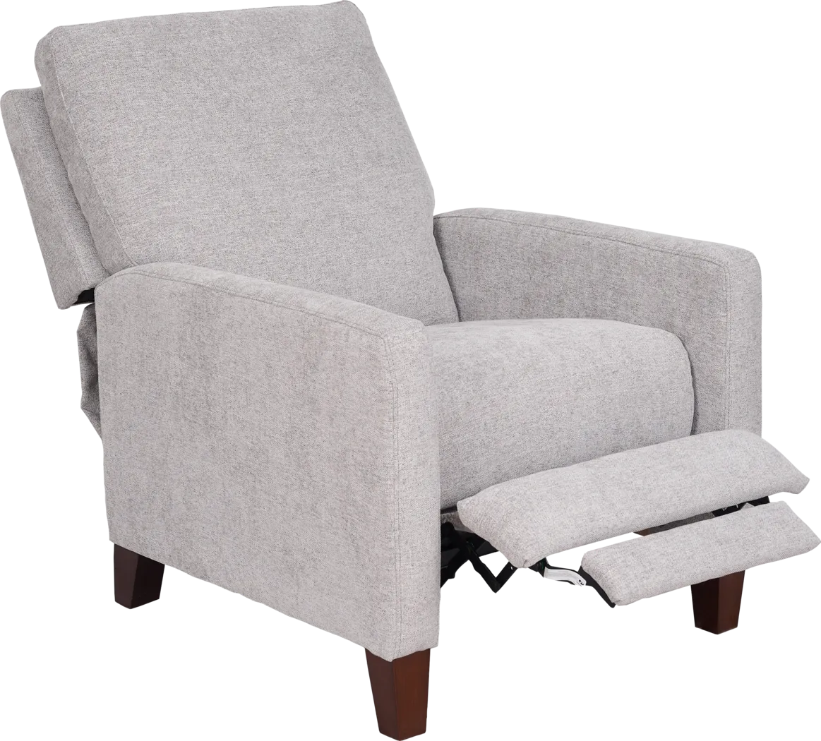 Norwich Smoke Push Back Recliner - Thumbnail - Image 1