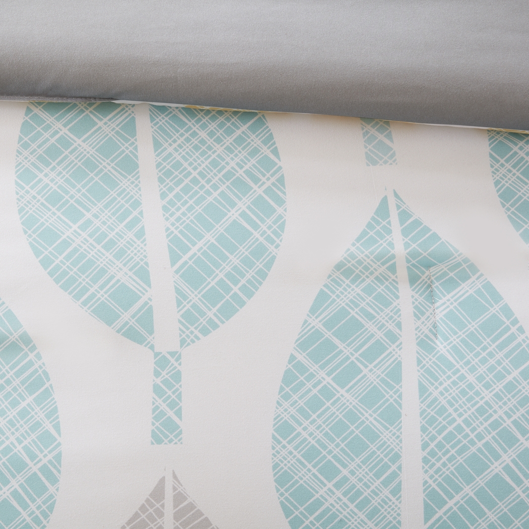 Notaway Yellow 7 Pc Full Comforter Set - Thumbnail - Image 7