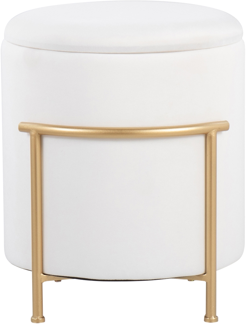 Notlee Cream Ottoman - Thumbnail - Image 6