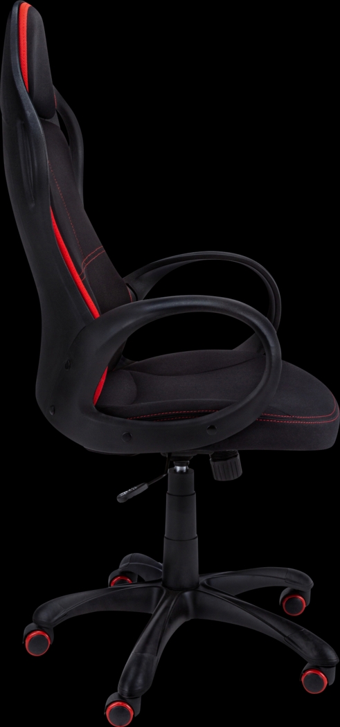 Nottaway Black Desk Chair - Thumbnail - Image 6