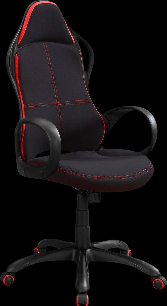 Nottaway Black Desk Chair - Thumbnail - Image 1