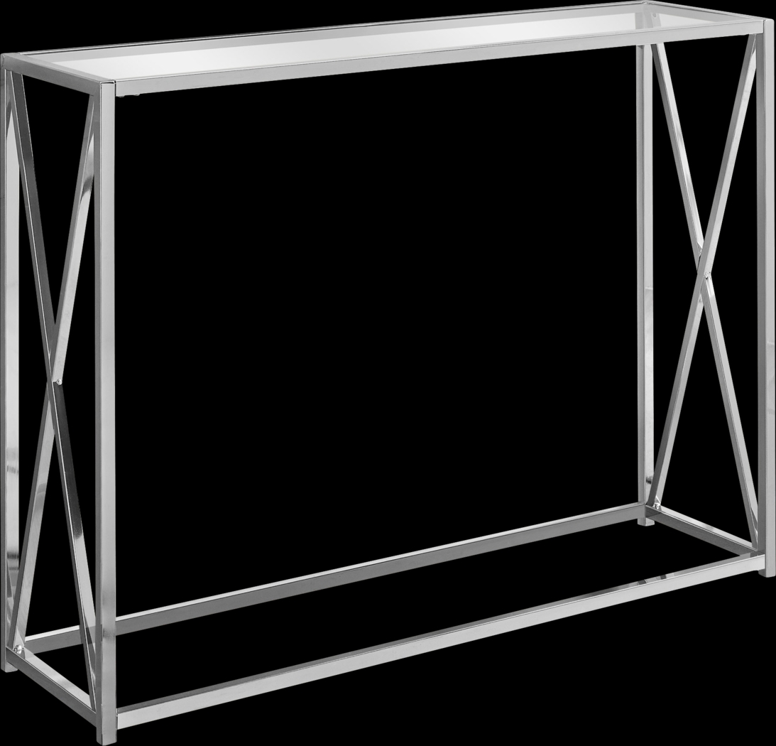 Nottoway Chrome Console Table - Thumbnail - Image 1